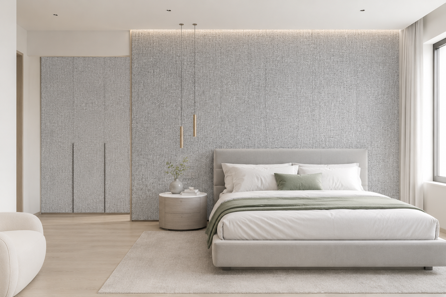 HANSOL HOMEDECO グラディス・ブラック 施工事例 1