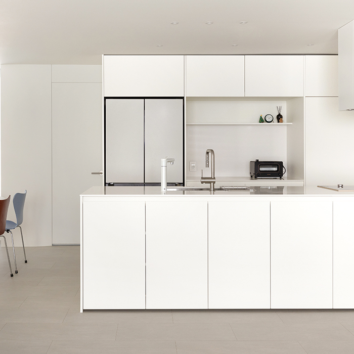 HANSOL HOMEDECO ダブホワイト SM 施工事例 1