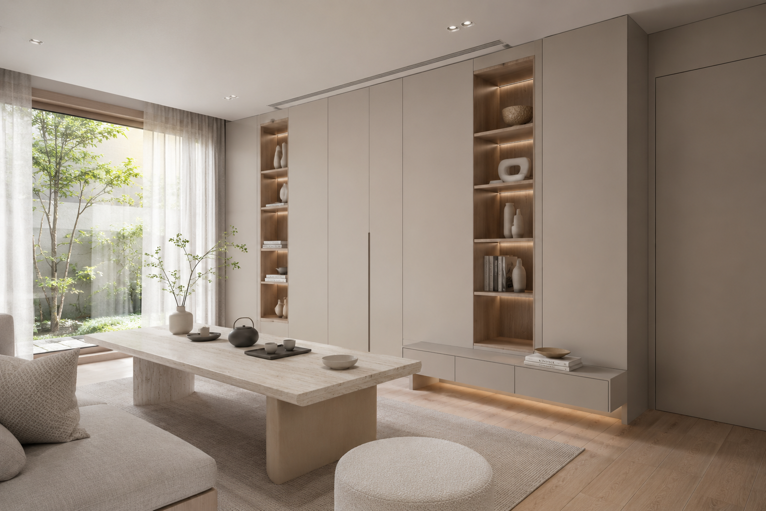 HANSOL HOMEDECO サンドグレー SM 施工事例 3