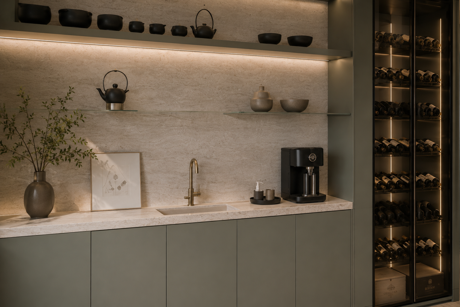 HANSOL HOMEDECO スモーキーオリーブ SM 施工事例 2