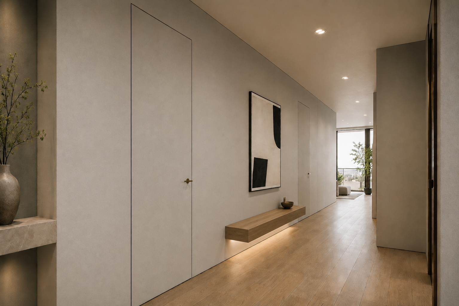 HANSOL HOMEDECO スタッコグレー 施工事例 1