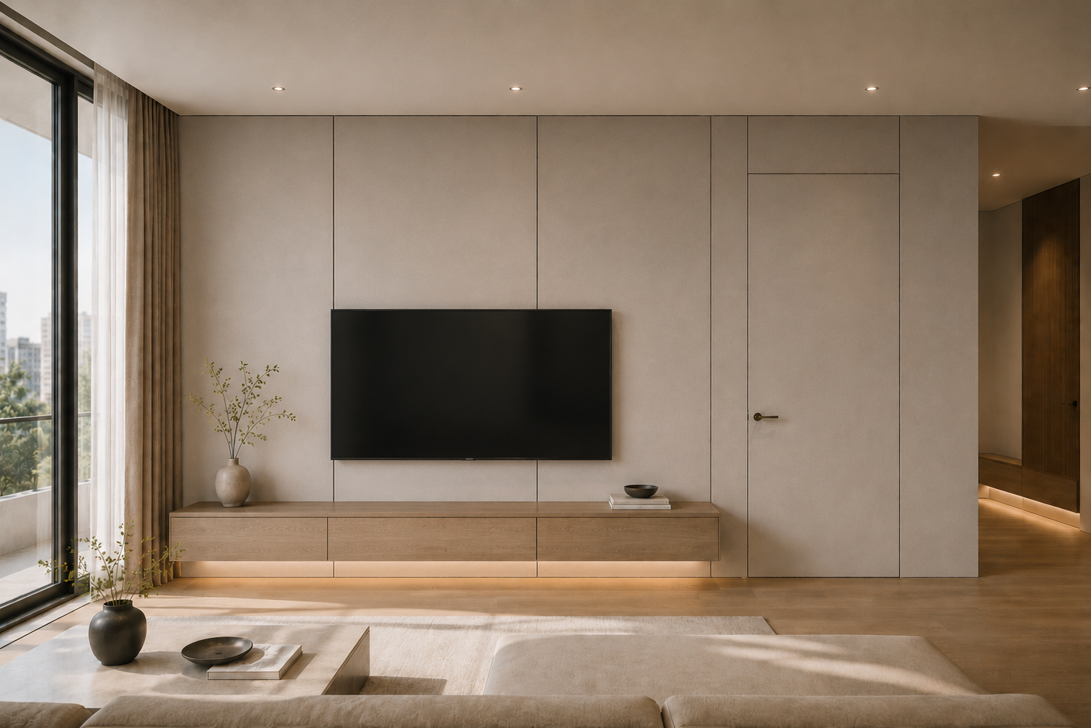 HANSOL HOMEDECO スタッコグレー 施工事例 2