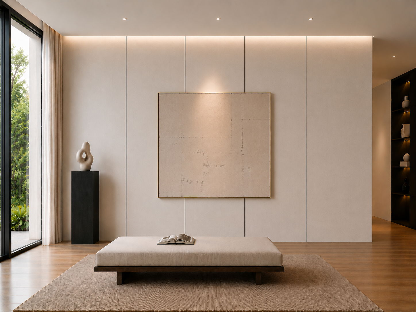HANSOL HOMEDECO スタッコホワイト 施工事例 3