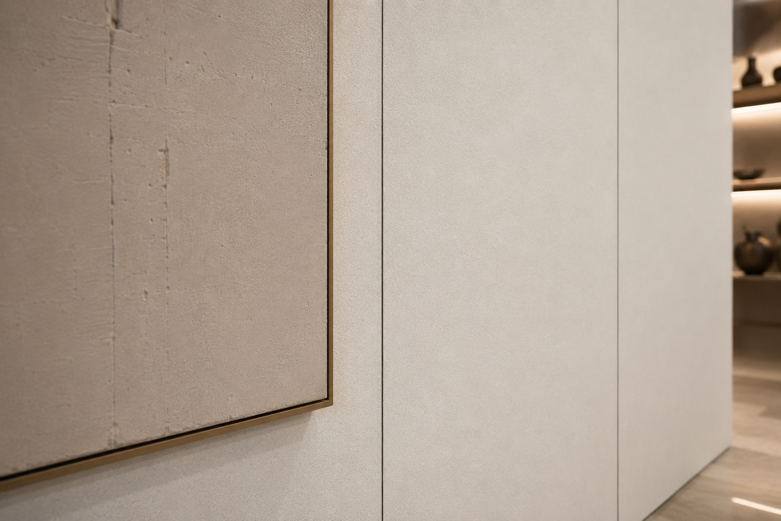 HANSOL HOMEDECO ストーンダブホワイト 施工事例 2
