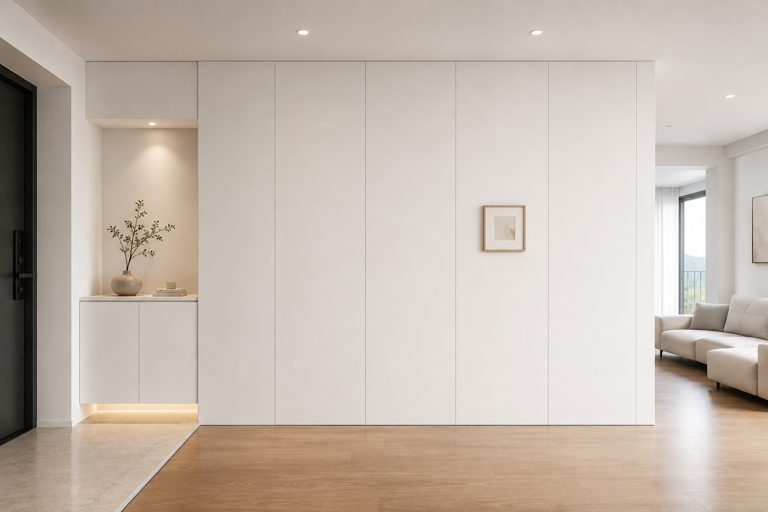 HANSOL HOMEDECO シルキーホワイト SM 施工事例 1