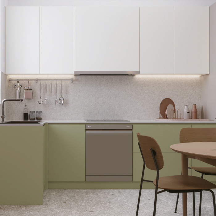 HANSOL HOMEDECO ジャスパーグリーン SM 施工事例 1