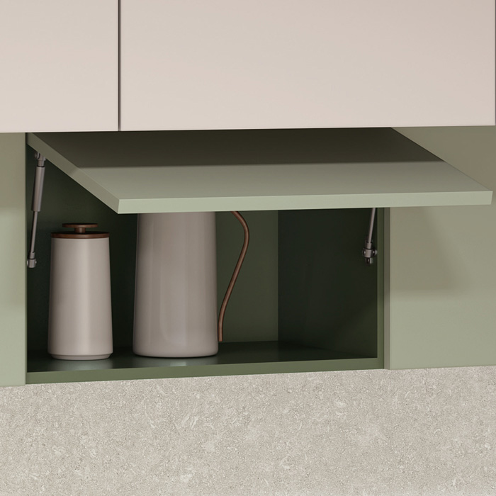 HANSOL HOMEDECO ジャスパーグリーン SM 施工事例 2